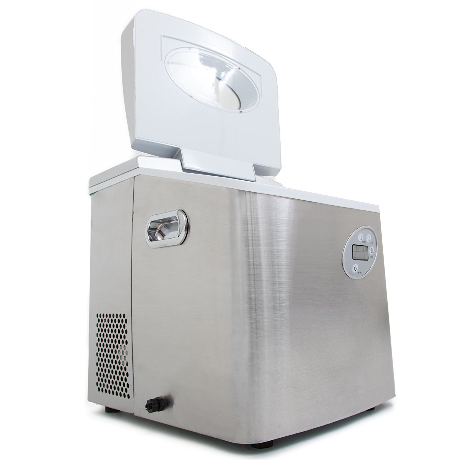 Whynter IMC490SS Portable Ice Maker, 49Pound, Stainless Steel N2 free