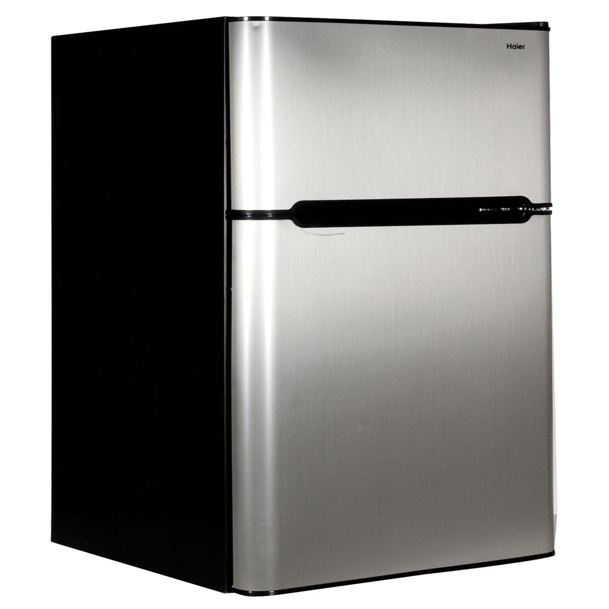 Haier HC31TG42SV 3.2 cu. ft. Top Mount Refrigerator/Freezer, Stainless Steel N5 free image download