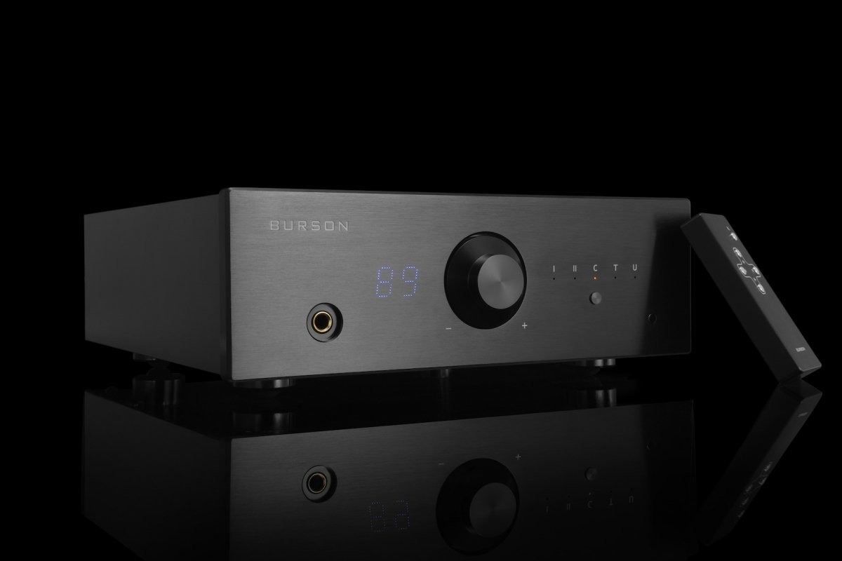 Burson Audio Conductor V2+ Headphone Amp / Preamp / USB DAC (DSD) Black