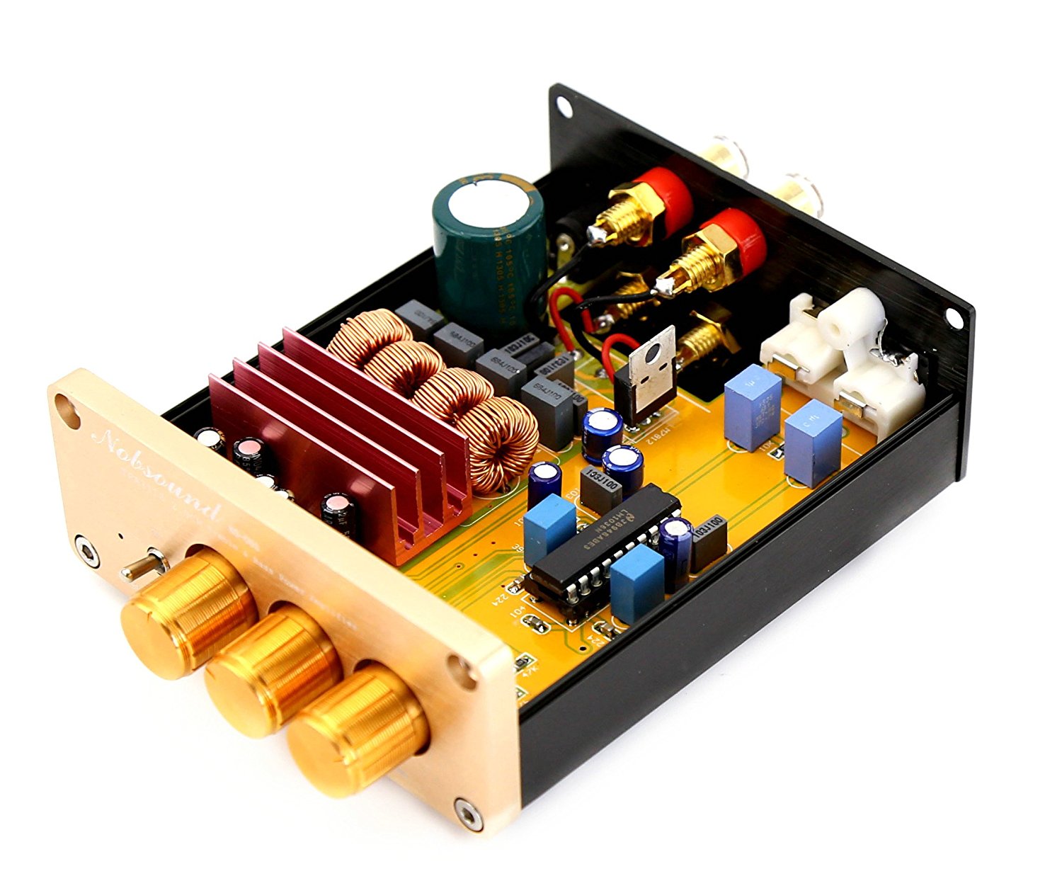 Nobsound® Tpa3116 Hifi 2.0 Channel Stereo Digital Amplifier Treble&bass