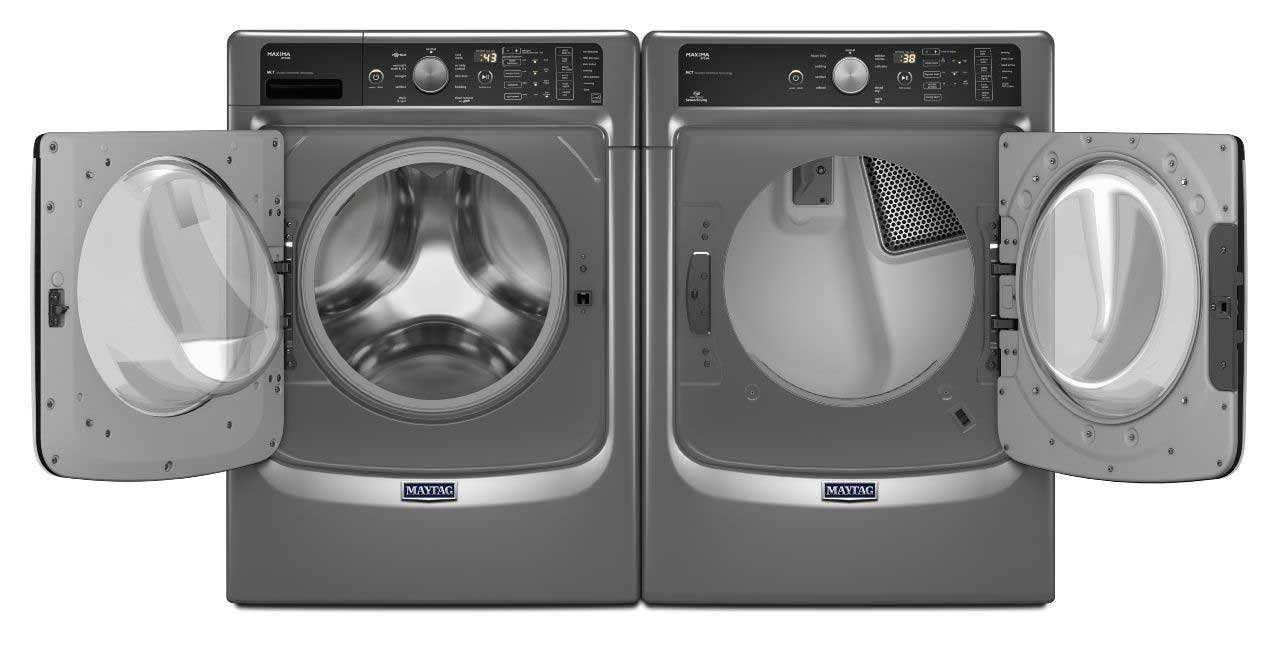 Maytag Power Pair Heritage Series Mega Capacity HE Front Load Laundry System With Steam Options