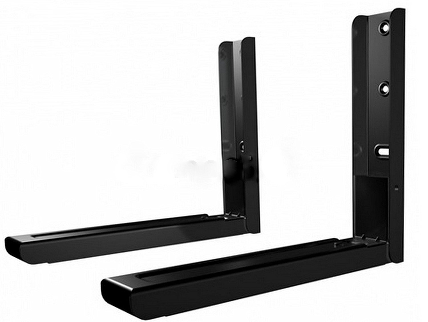Bartyspares Universal Microwave Extendable Wall Mount Brackets (310Mm