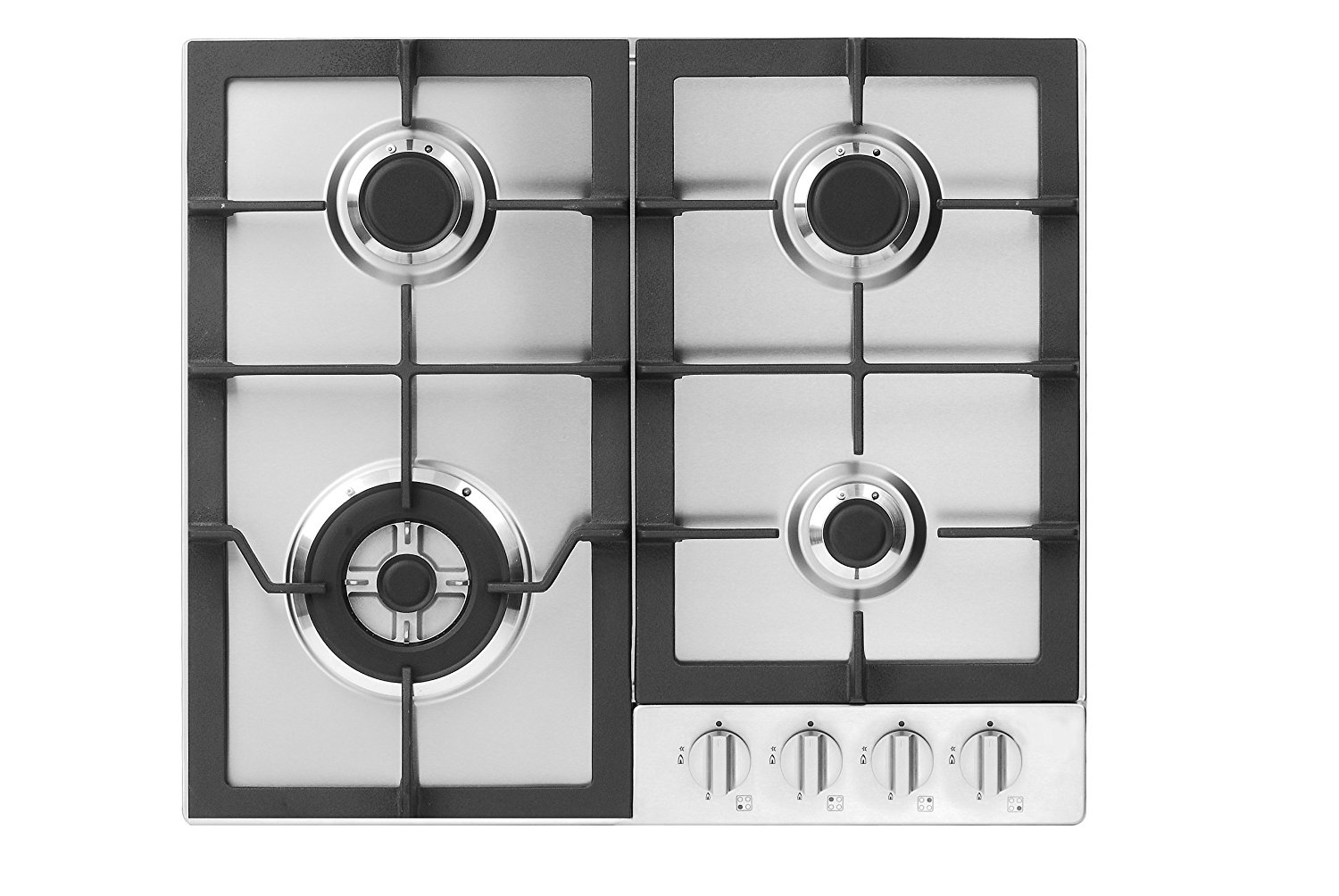 Fagor FA640STX 4Burner Gas Cooktop with Universal Ignition, 24Inch, Stainless Steel free