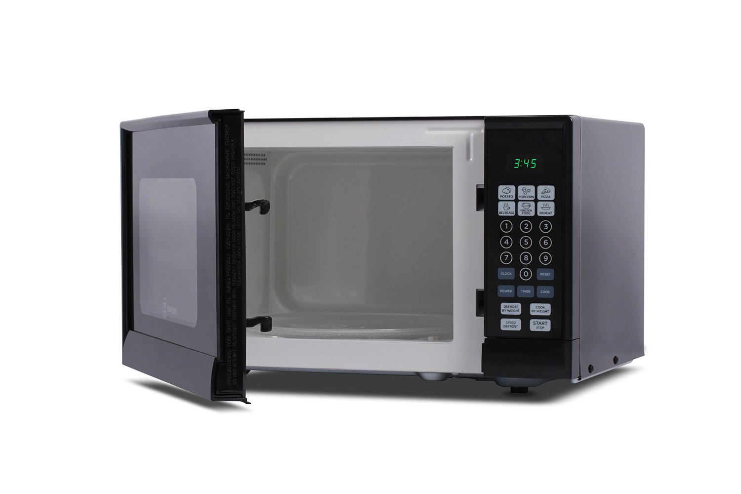 Westinghouse WM009 900 Watt Counter Top Microwave Oven, 0.9 Cubic Feet