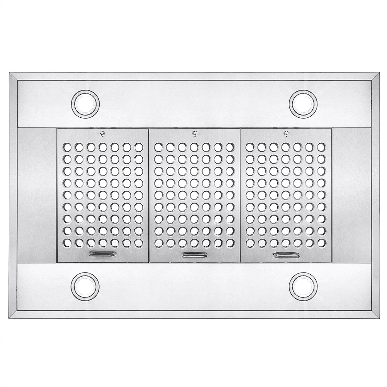 AKDY 36" Stainless Steel Made Island Mount Powerful LED Display Touch