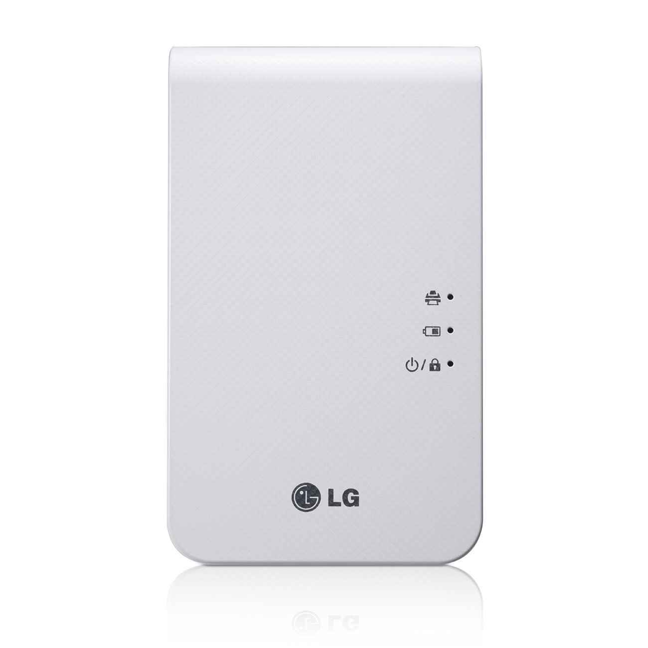 New LG Portable Mobile Pocket Photo PD241T Printer [White] (Followup