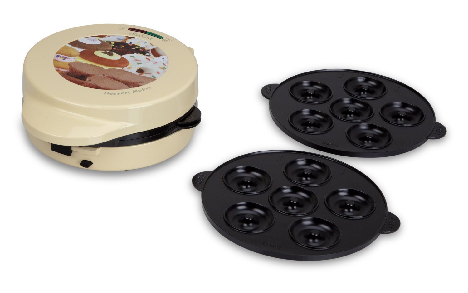 Sunbeam 2in1 Multi Plate Mini Donut And Brownie Dessert Maker N2 free image download