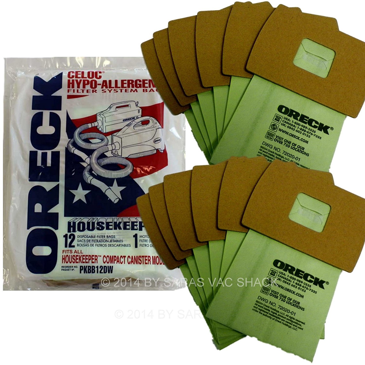 Mouse over image to zoom Genuine Oreck XL Buster B Canister Vacuum Bags