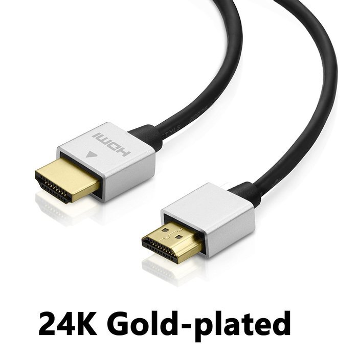 Perlegear 6' Ultra Slim HDMI Cable HighSpeed HDMI to HDMI Cable
