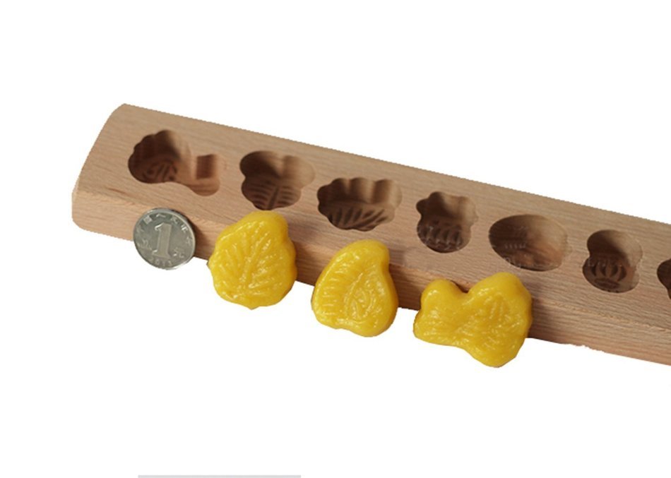 DSun Wooden Moon Cake Steamed Pumpkin Pie Pasta Rice Cake Green Bean