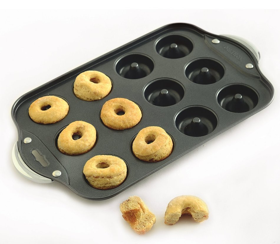 Norpro 3957 12 Count Nonstick Mini Donut Pan free image download