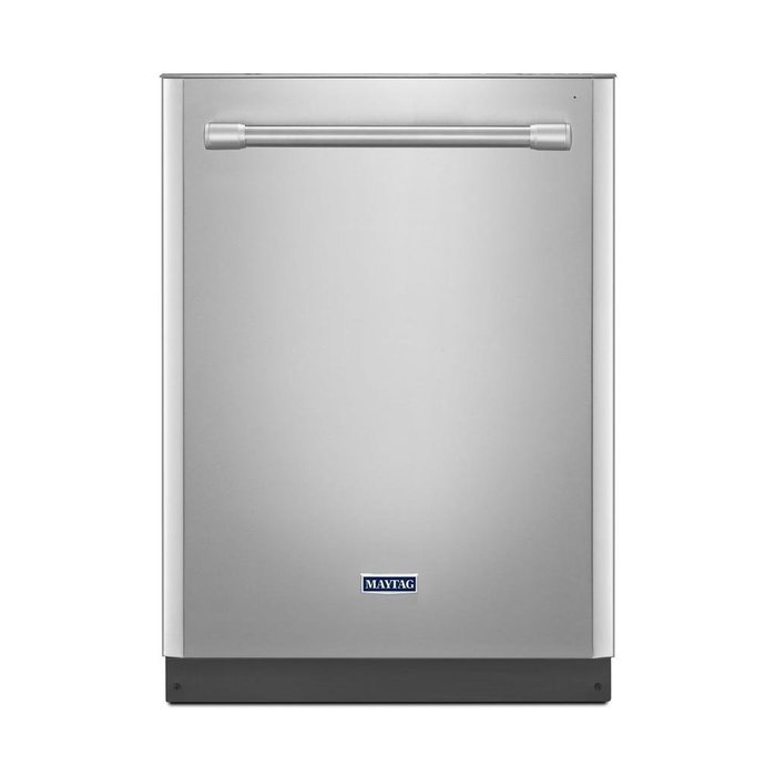 24" Dishwasher with PowerBlast Cycle Finish Monochromatic Stainless Steel free image download