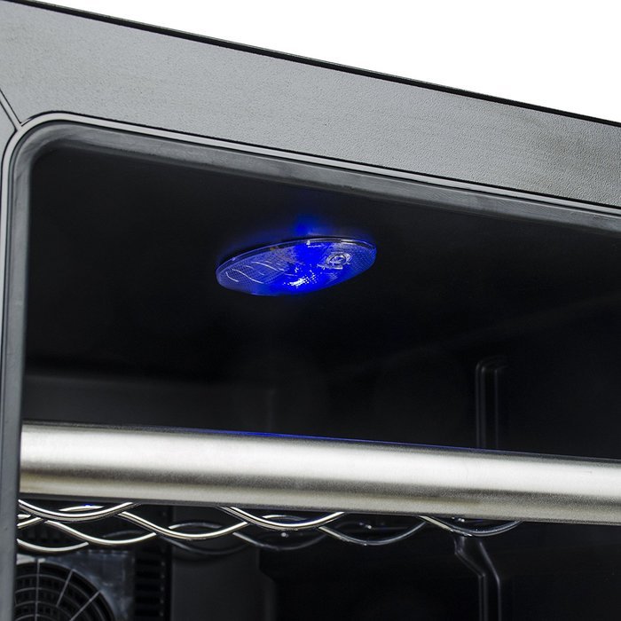 AKDY® 8 Bottle Single Zone Thermoelectric Counter Top Freestanding Wine