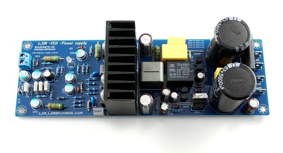 L15DPOWER Digital Amplifier IRS2092 300W4R Mono amp Board w/Power