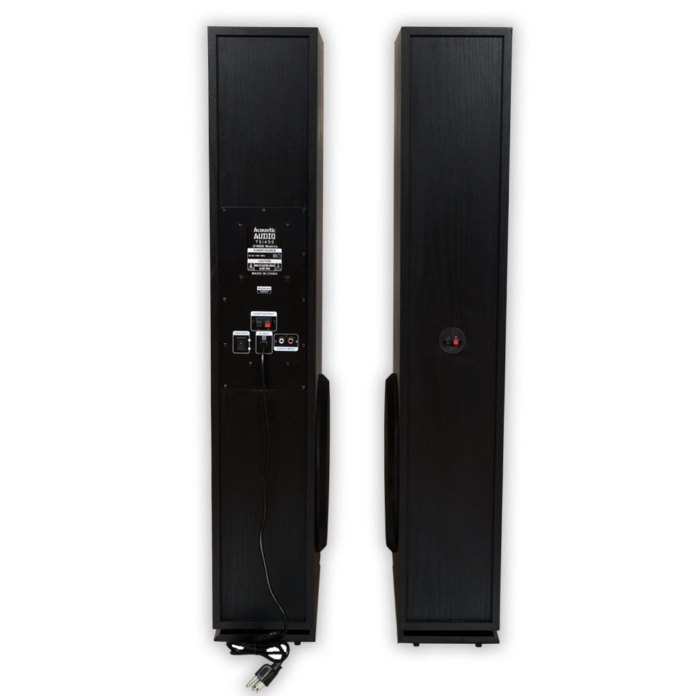 Acoustic Audio TSi450 Bluetooth Powered Floorstanding Tower Multimedia