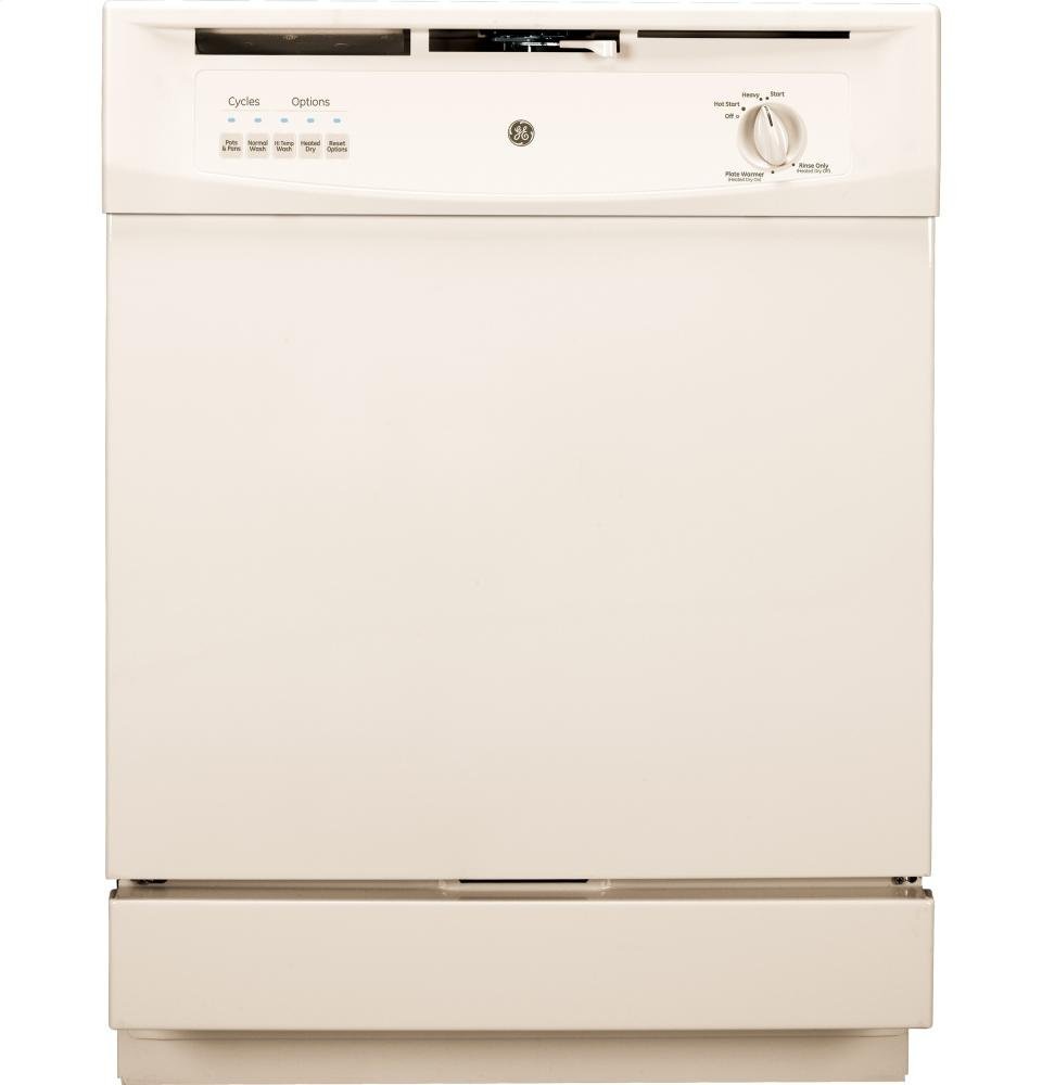 GE 24" Bisque BuiltIn Dishwasher N4 free image download