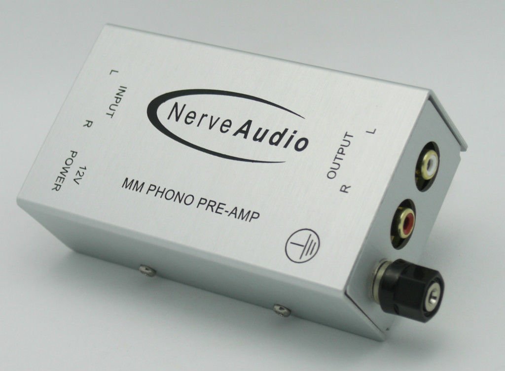 Nerve Audio PH 1.1 Phono Preamp (Silver) Audiophile Quality Hi