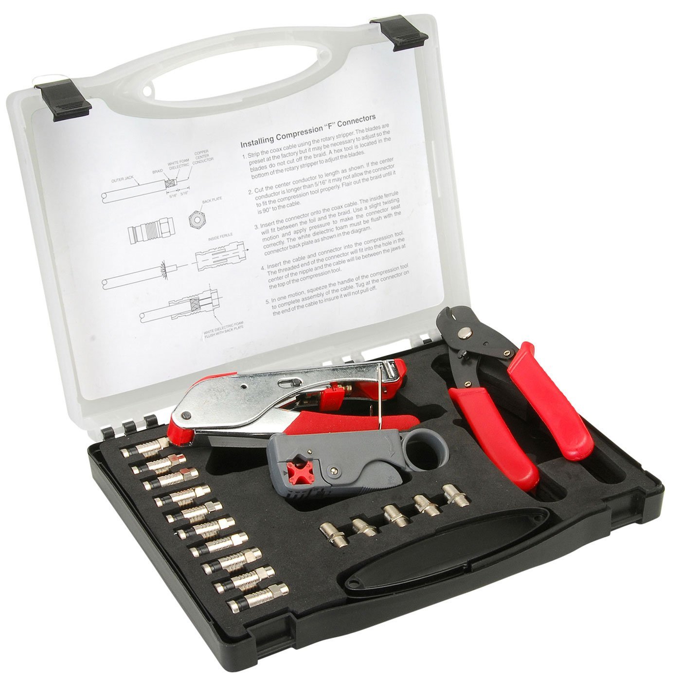 Parts Express Cable TV Coax Cable Repair Kit N2 free image download