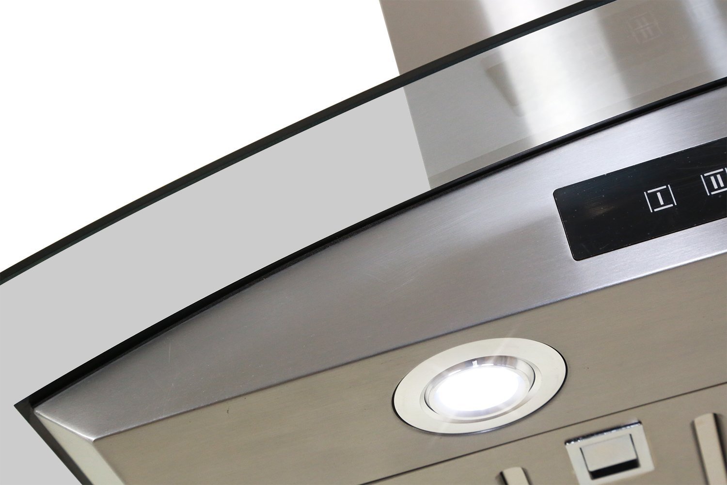 Golden Vantage Stainless Steel 30" Euro Style Wall Mount Range Hood Led