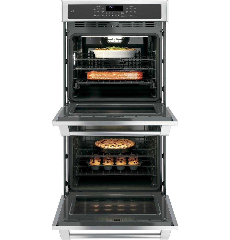 GE CK7500SHSS Cafe 27" Stainless Steel Electric Double Wall Oven