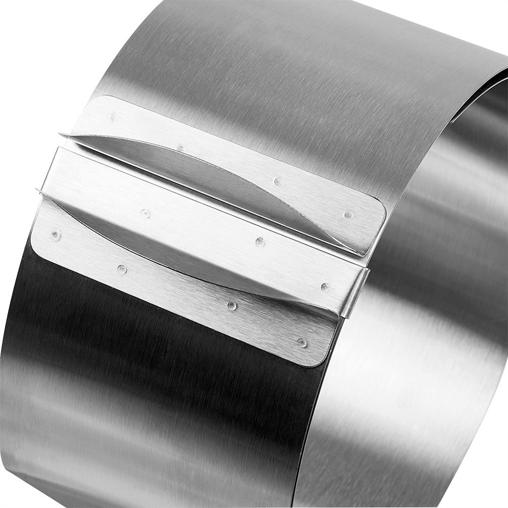 Yoofor Adjustable Stainless Steel Cake Ring 612 inch N3 free image