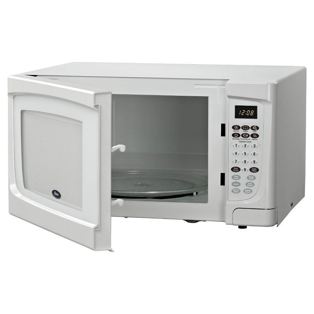 Oster 1.6 Cu. Ft. 1100 Watt Microwave Oven White OGR41603W N4 free
