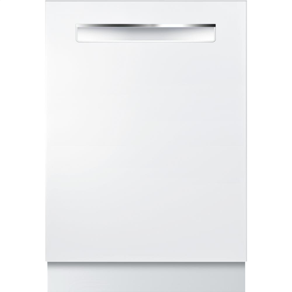 Bosch SHP65T52UC 500 24" White Fully Integrated Dishwasher Energy