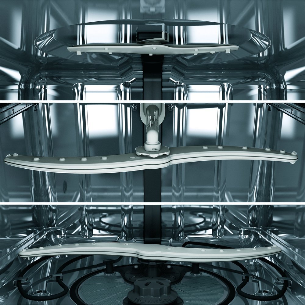 GE GDT580SSFSS 24" Stainless Steel Fully Integrated Dishwasher Energy