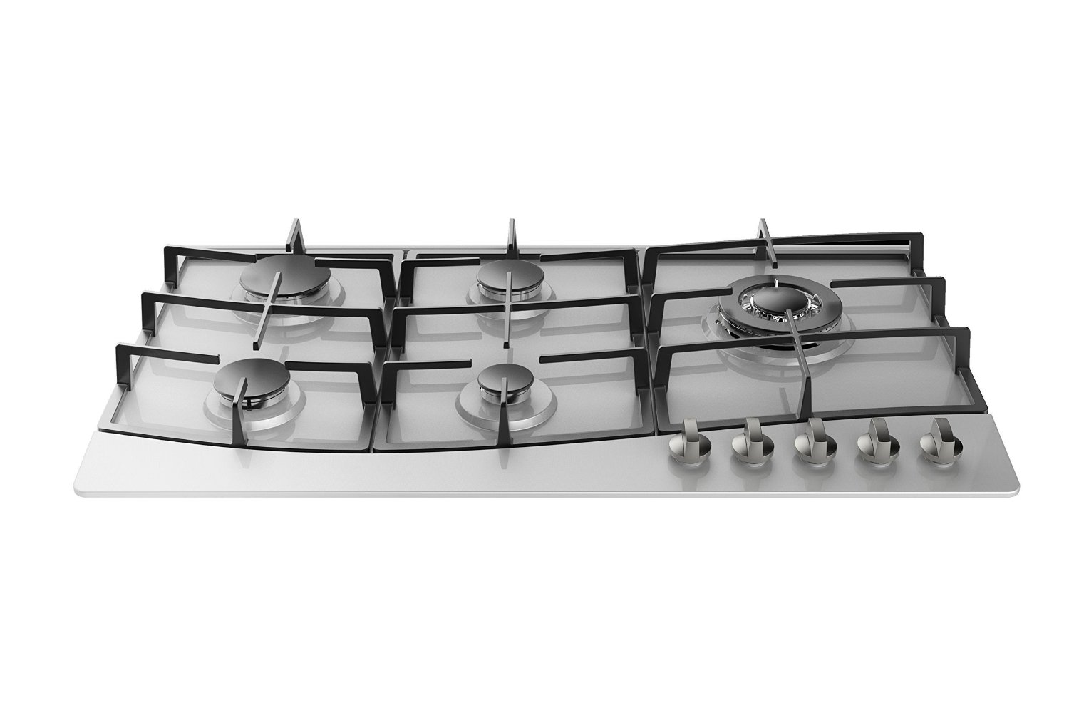 Empava 34" Stainless Steel Builtin 5 Burners Stove Gas Hob Fixed