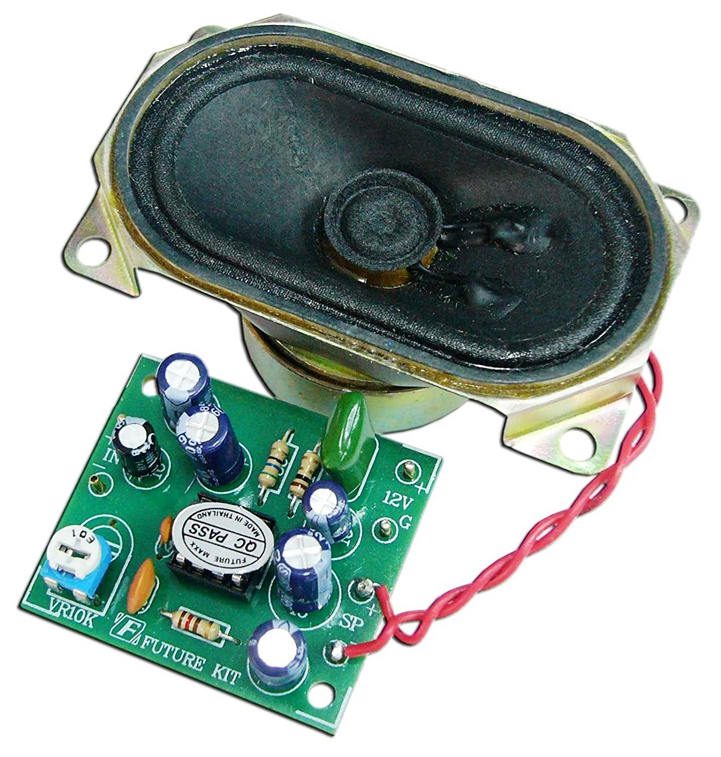 2 W Small Mono Amplifier comes with speaker assembled Electronic