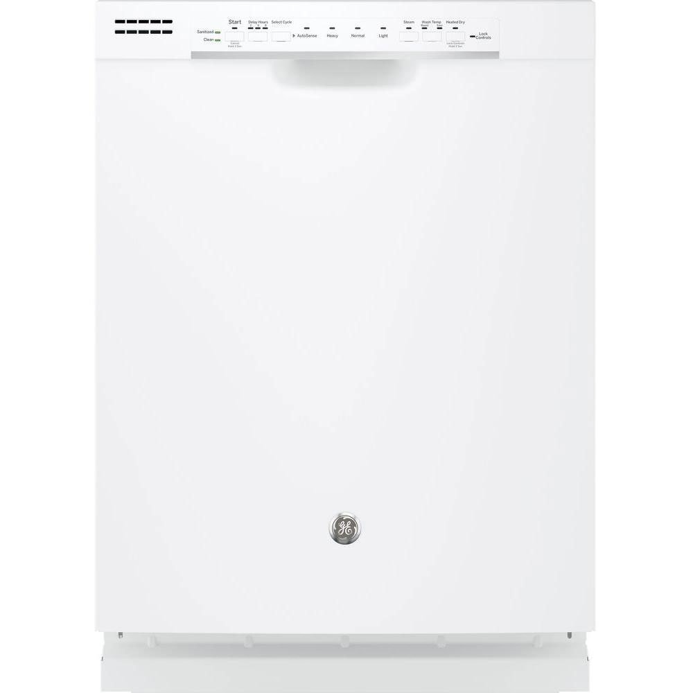 GE 24" White BuiltIn Dishwasher N28 free image download
