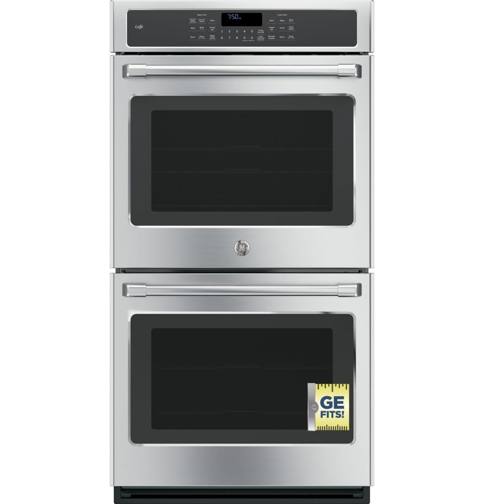 GE CK7500SHSS Cafe 27" Stainless Steel Electric Double Wall Oven