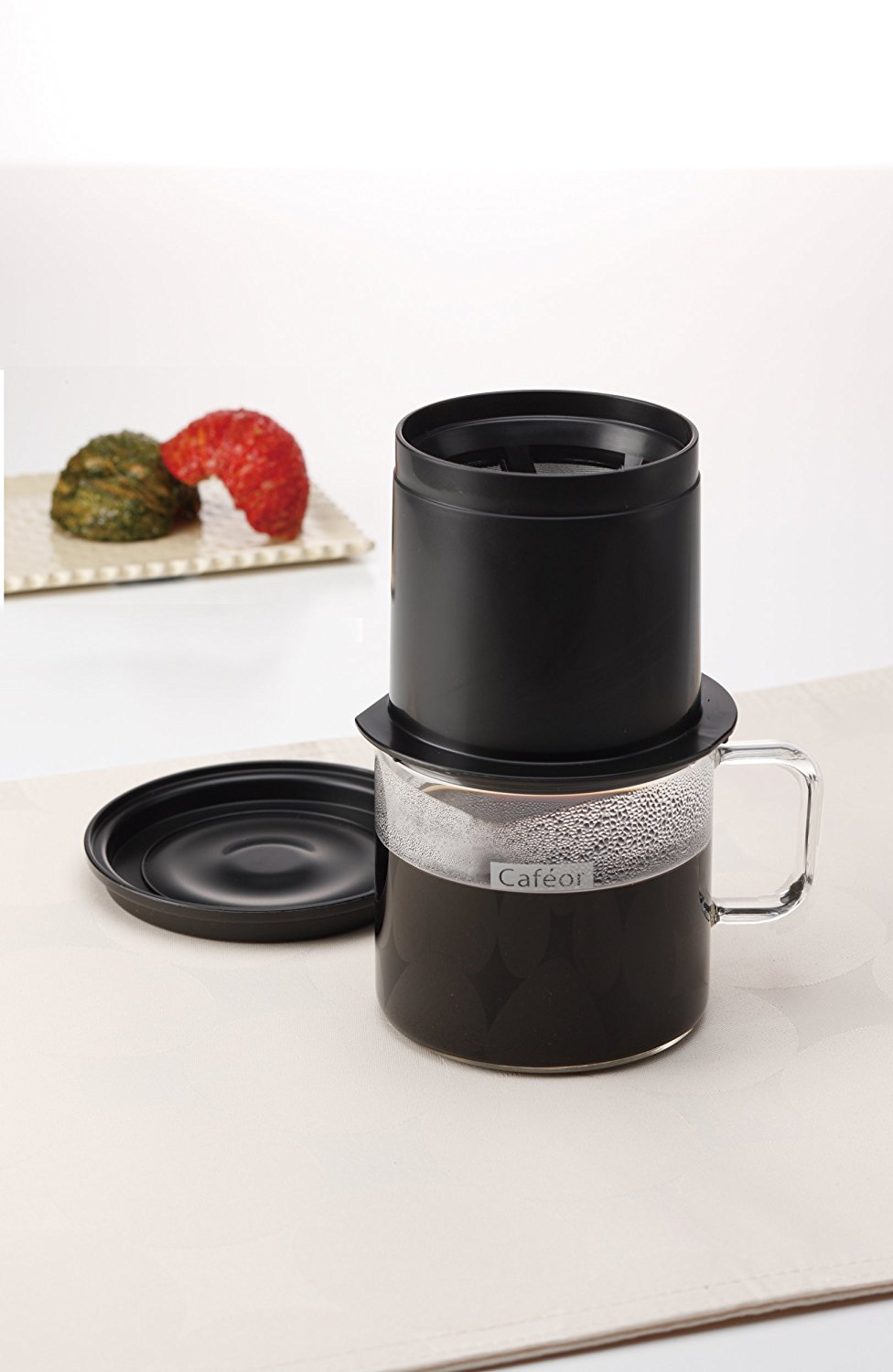 Hario One Cup Cafeor Permantent Filter Drip Brew Coffee Maker CFO1B N3 free image download