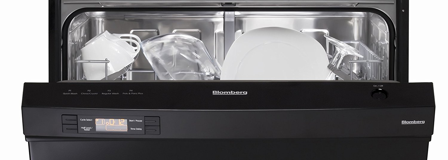 Blomberg DW24100B Dishwasher with Standard Tub Front Controls, 14 Place