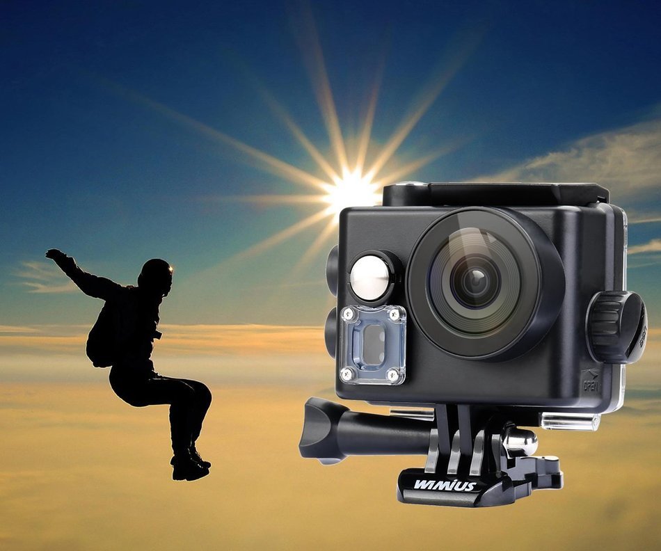 WiMiUS 4K 16MP Wifi Sports Action Camera Ultra HD Waterproof 1080P DV