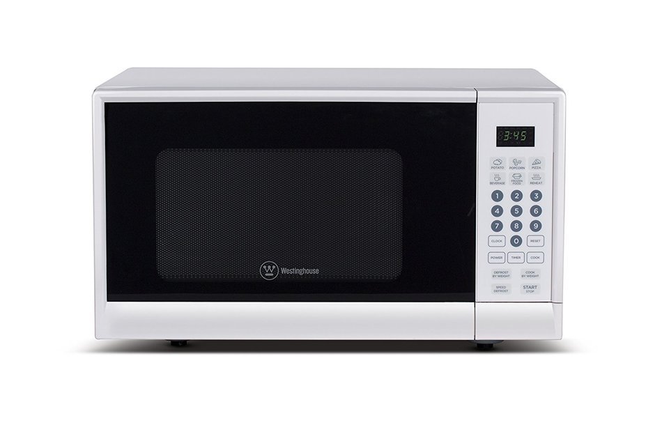 Westinghouse WM009 900 Watt Counter Top Microwave Oven, 0.9 Cubic Feet