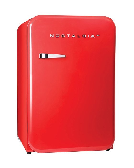 Nostalgia RFF38SDRD Retro Series 3.8Cubic Foot Refrigerator with