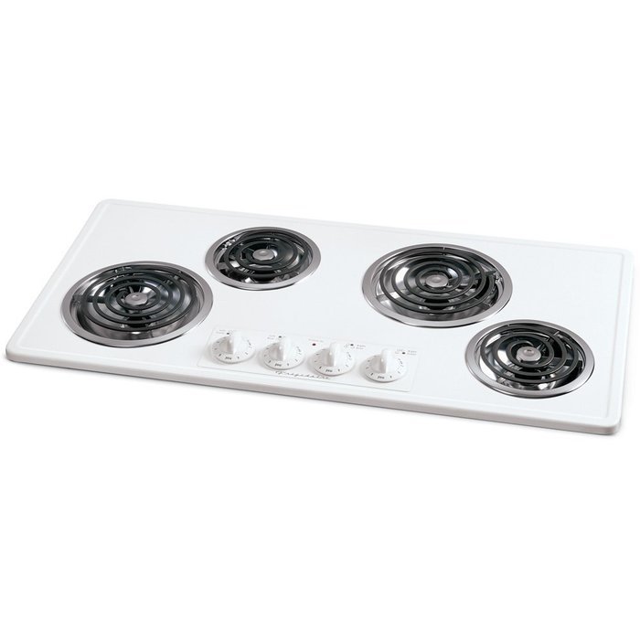 "36"" Electric Cooktop Coil White" free image download