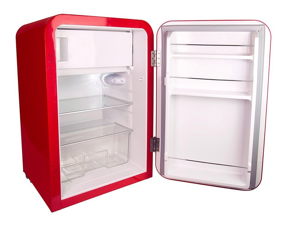 Nostalgia RFF38SDRD Retro Series 3.8Cubic Foot Refrigerator with