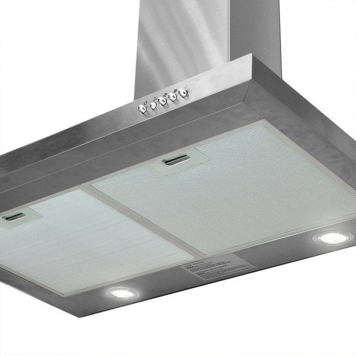 30" Stainless Steel Kitchen Powerful Wall Mount Range Hood Vent N5 free image download