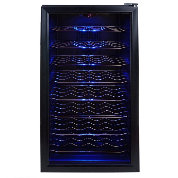32 BTL Electric Wine Cooler Cellar Chiller Single Zone Blk AZea45ec75 N2 free image download