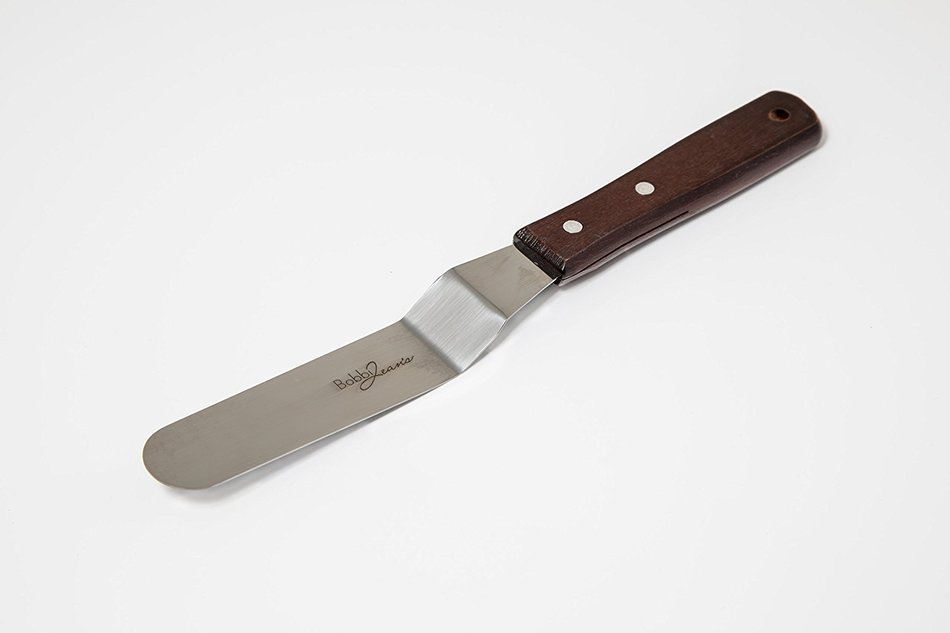 Offset Angled Cake Icing Spatula Knives Set of 4 By Bobbi Jeans