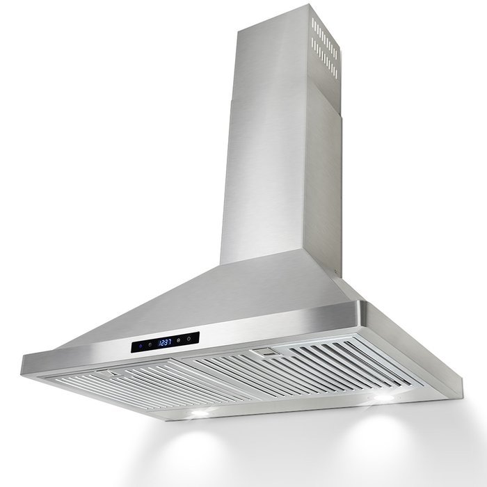GOLDEN VANTAGE 30" Wall Mount Range Hood GVBI30S Stainless Steel Vent