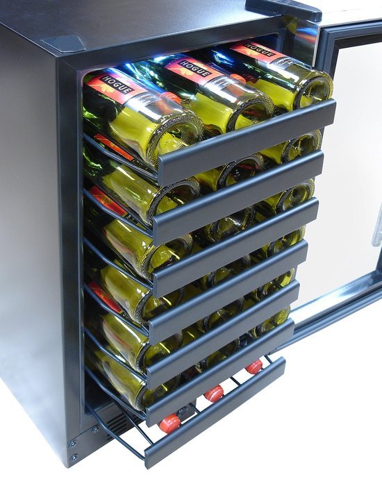 Vinotemp VT32TSFESM 33Bottle Mirrored Touch Screen Wine Cooler