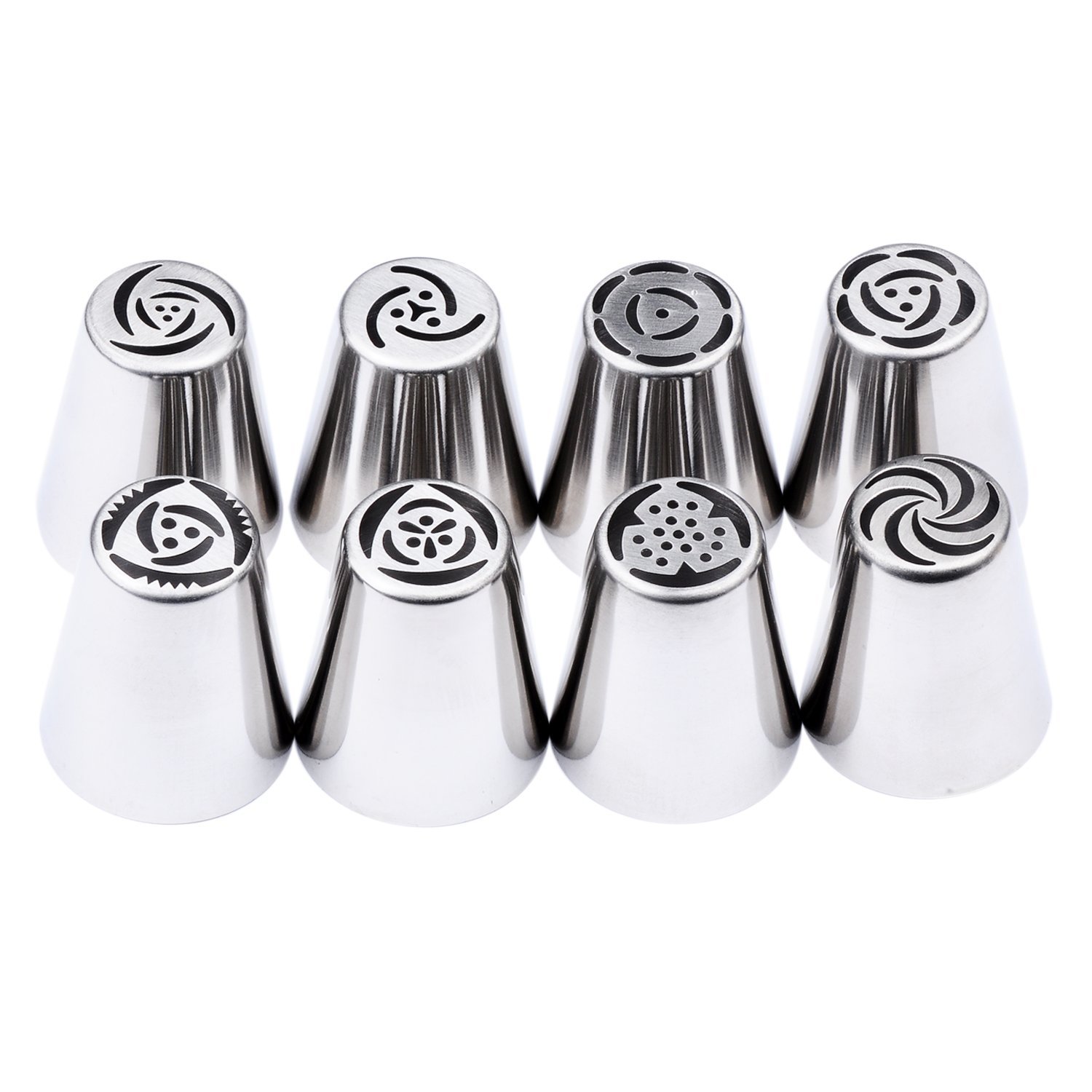 YOUKEE Russian Piping Tips,41 PCS/Set, Most Complete Latest 304