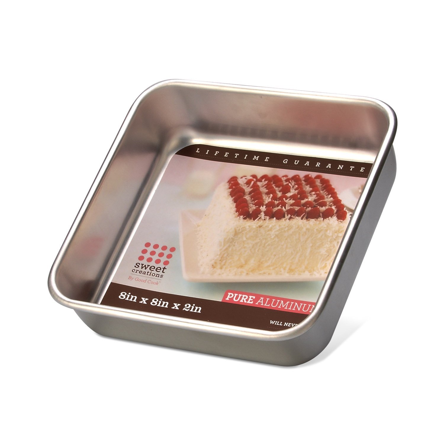 Sweet Creations 4826 Pure Aluminum Square Cake Pan N2 free image download