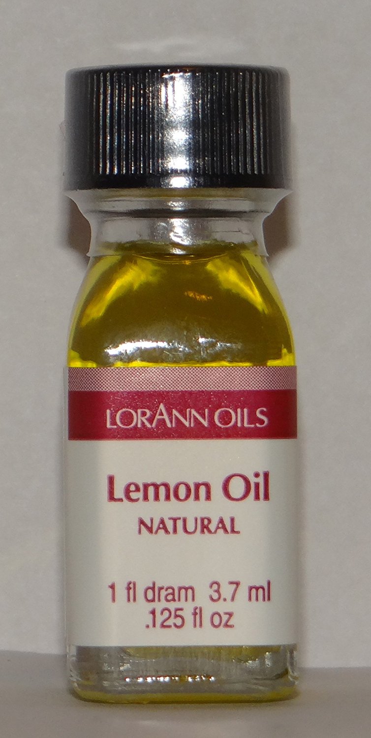 LorAnn Flavoring Oils Lemon Oil Flavor, Natural 1 Dram Bottle free