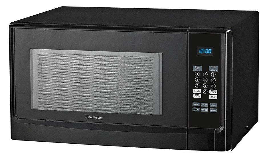 Westinghouse WCM16100B 1000 Watt Counter Top Microwave Oven, 1.6 Cubic