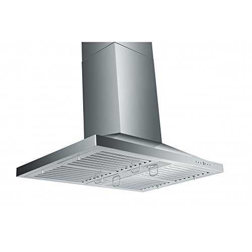 ZLINE 48 in. 760 CFM Island Mount Range Hood in Stainless Steel with 2
