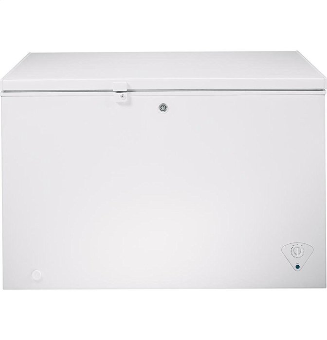 GE FCM11PHWW 10.6 Cu. Ft. White Chest Freezer Energy Star free image